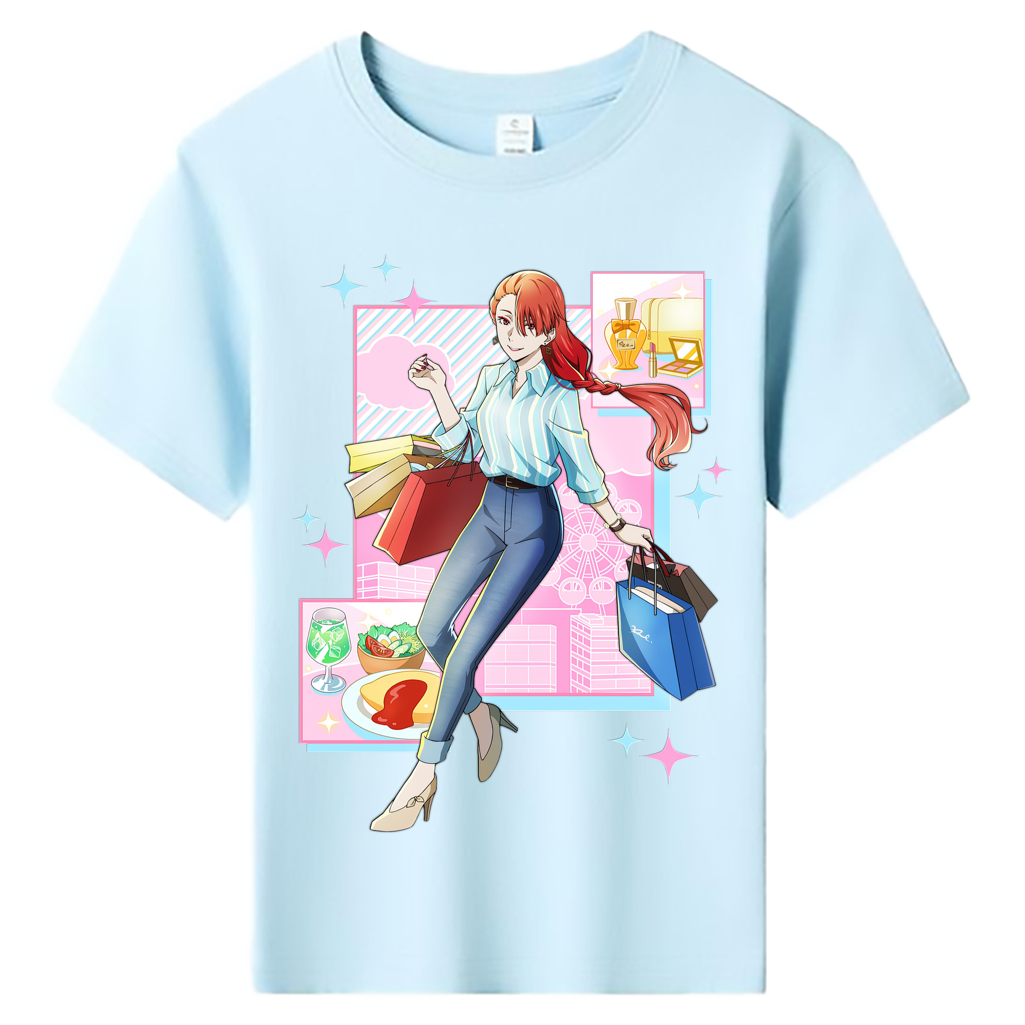 （画像用） 文豪ストレイドッグス Bungo Stray Dogs 綿100％キッズTシャツ（フロントプリント）